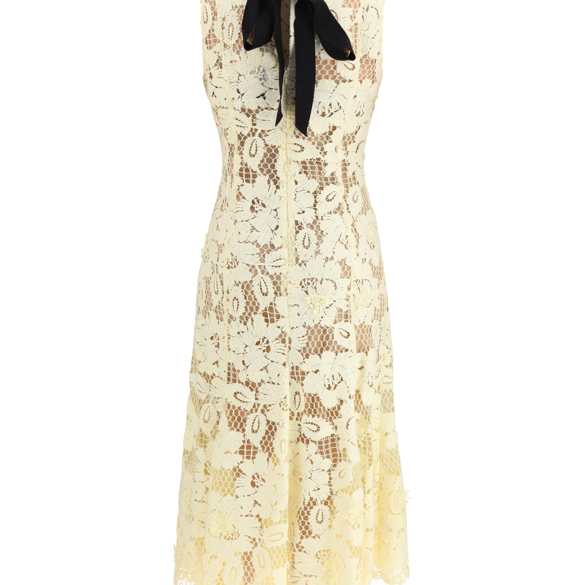 Crochet lace midi Dress