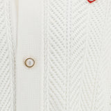Sporty Short-sleeve Cardigan