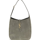 5 À 7 Supple Shoulder Bag in grained nubuck