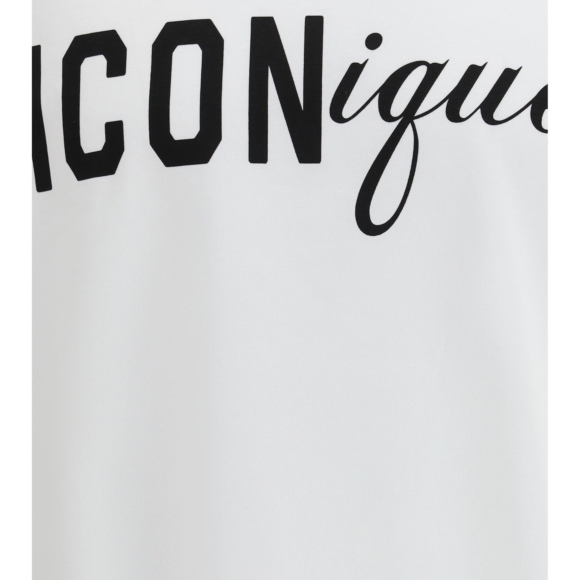T-shirt in cotton with Icon graphic print