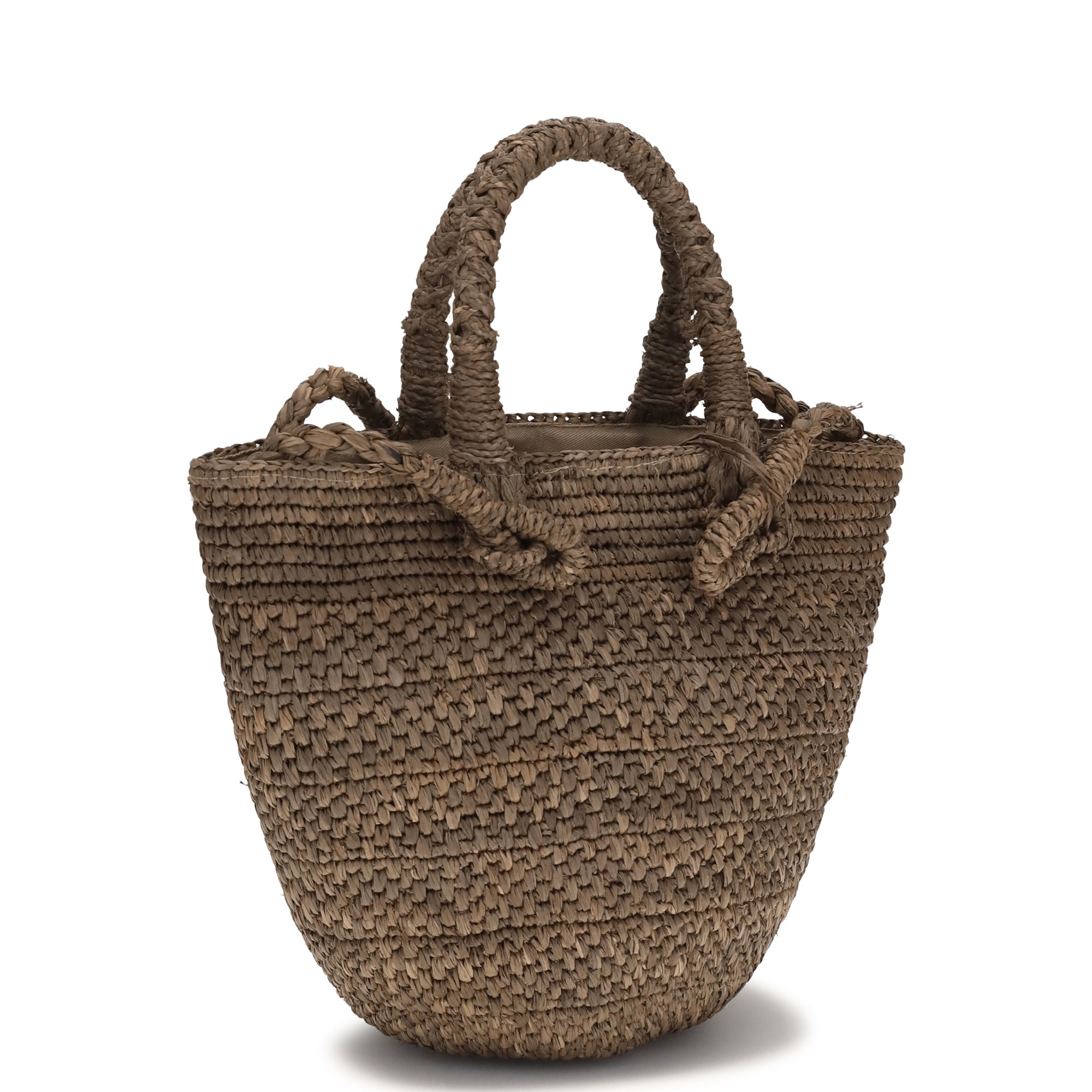 Arona raffia Bucket Bag