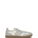 Swan Sneakers in suede and smooth leather