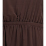 Draped midi Dress