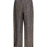 Chevron jacquard viscose Pants