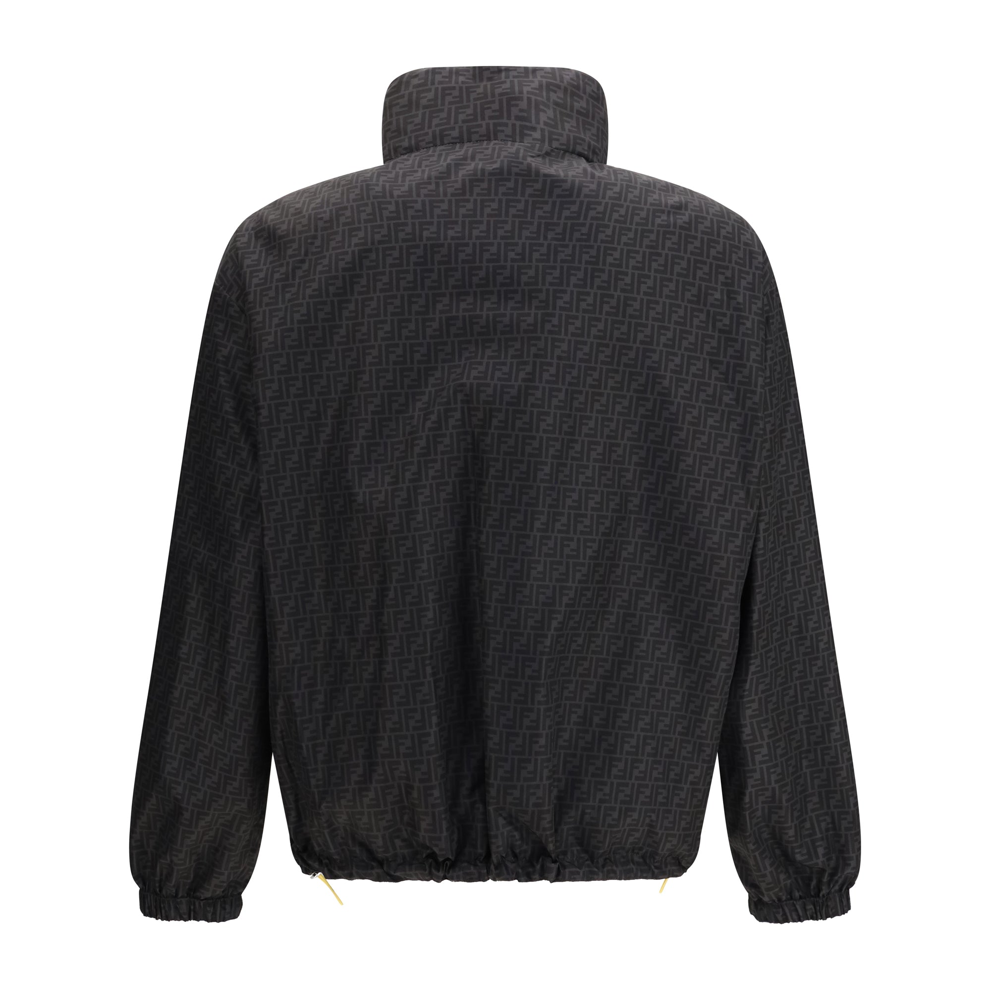 FF jacquard zipped reversible Windbreaker