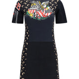 Fitted recycled jersey Dress