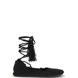 The Sound Of The Sea lace-up Ballerinas