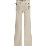 High-waisted bootcut Jeans