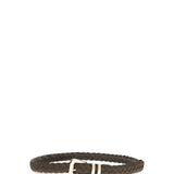 Leather woven Belt