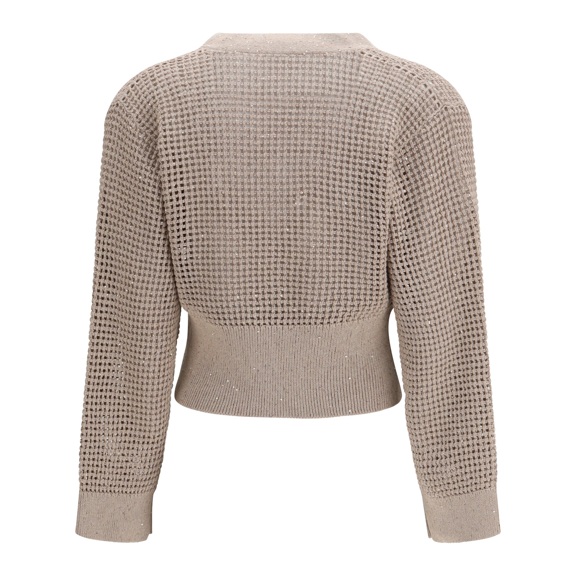 Sequined mesh Cardigan