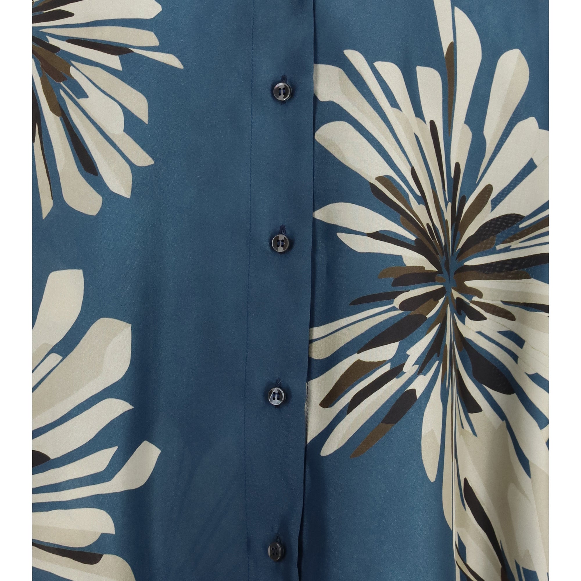 Floral silk Shirt