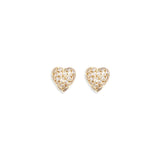Embellished heart Earrings