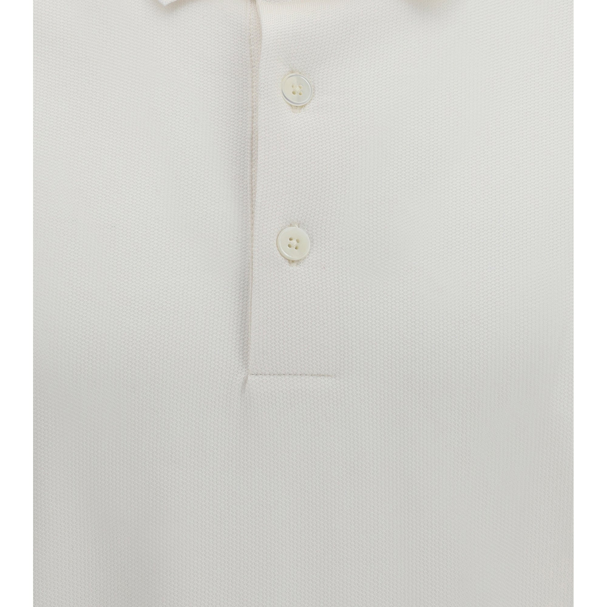 Cotton and silk piqué Polo