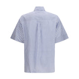 Short-sleeve Shirt with logo buttons