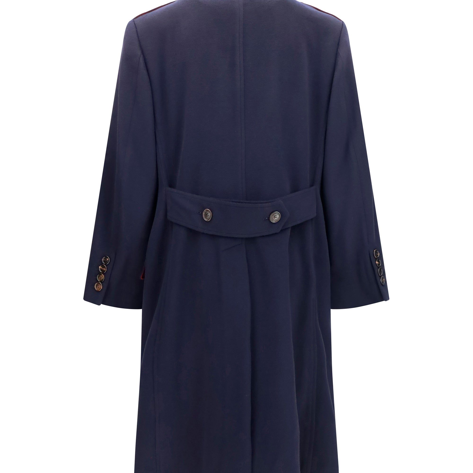 Double-breasted wool Coat