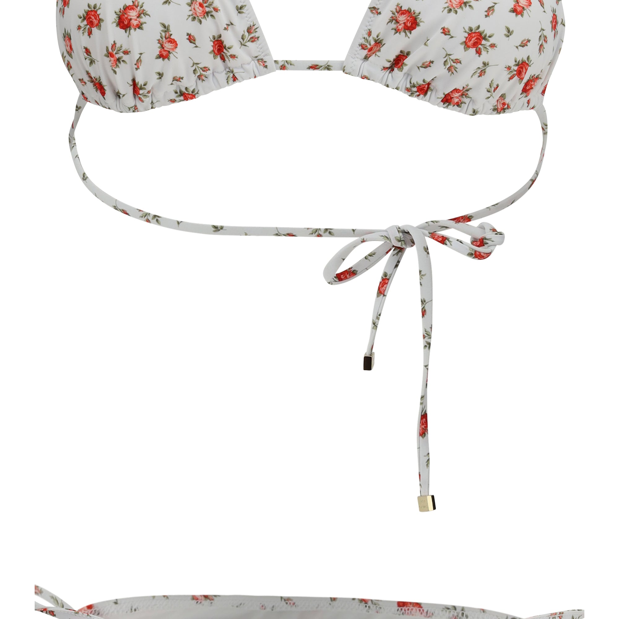 Triangle Bikini with Roselline print