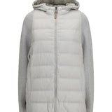 Long monili chain Puffer Jacket