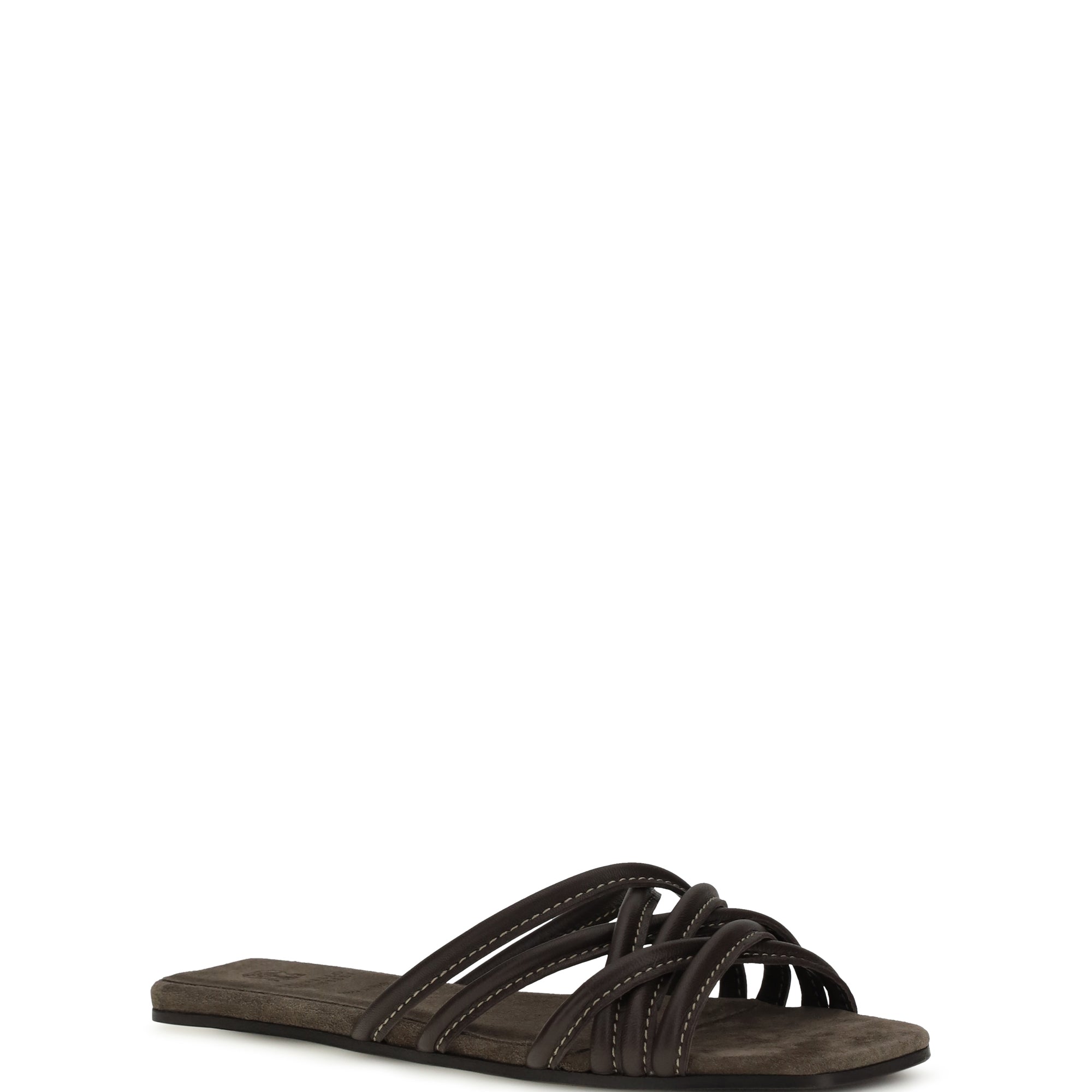 Flat leather Sandals
