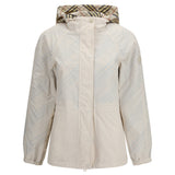 Reversible Check Hooded Jacket