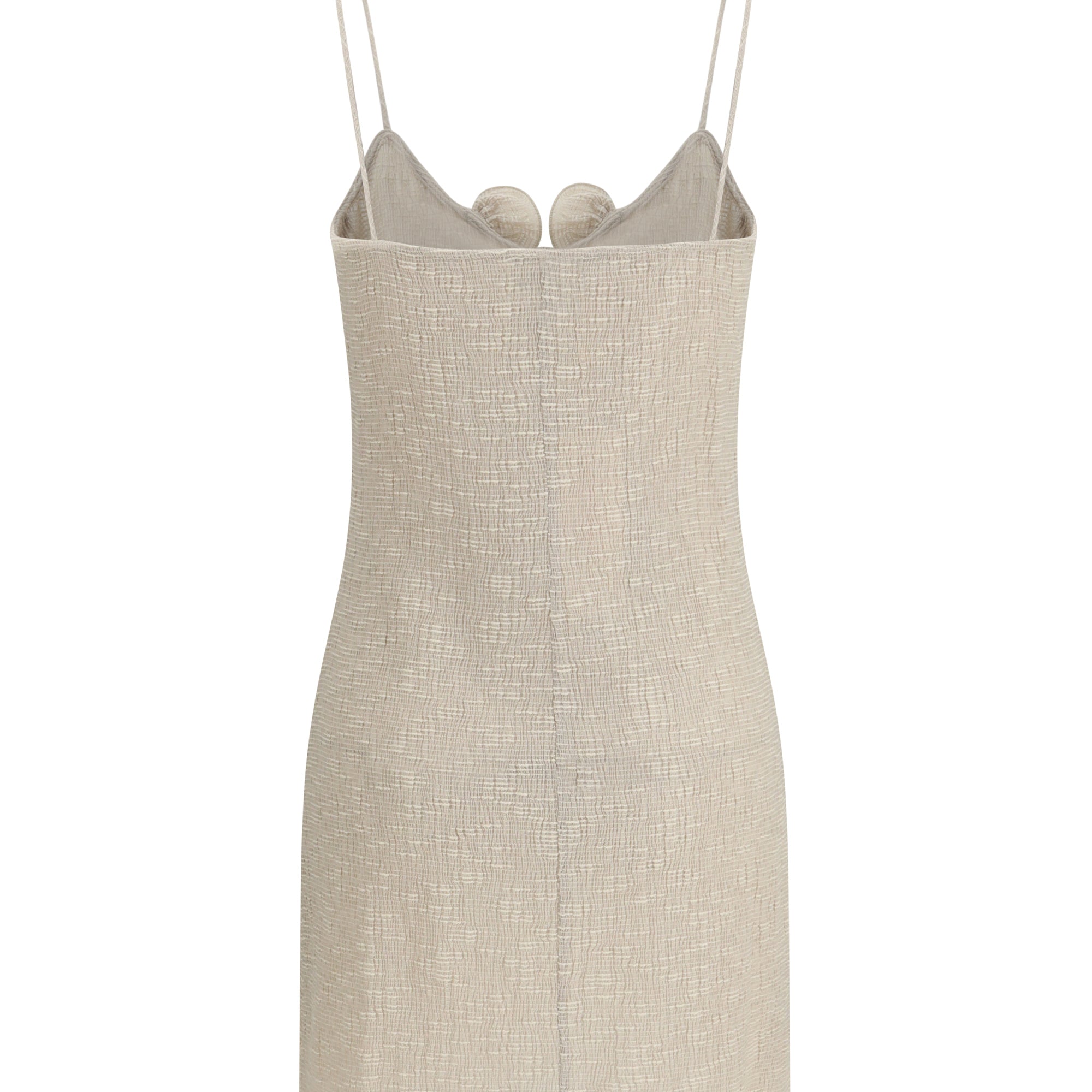 Sleeveless crêpe beach mini Dress