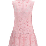 Guipure mini Dress