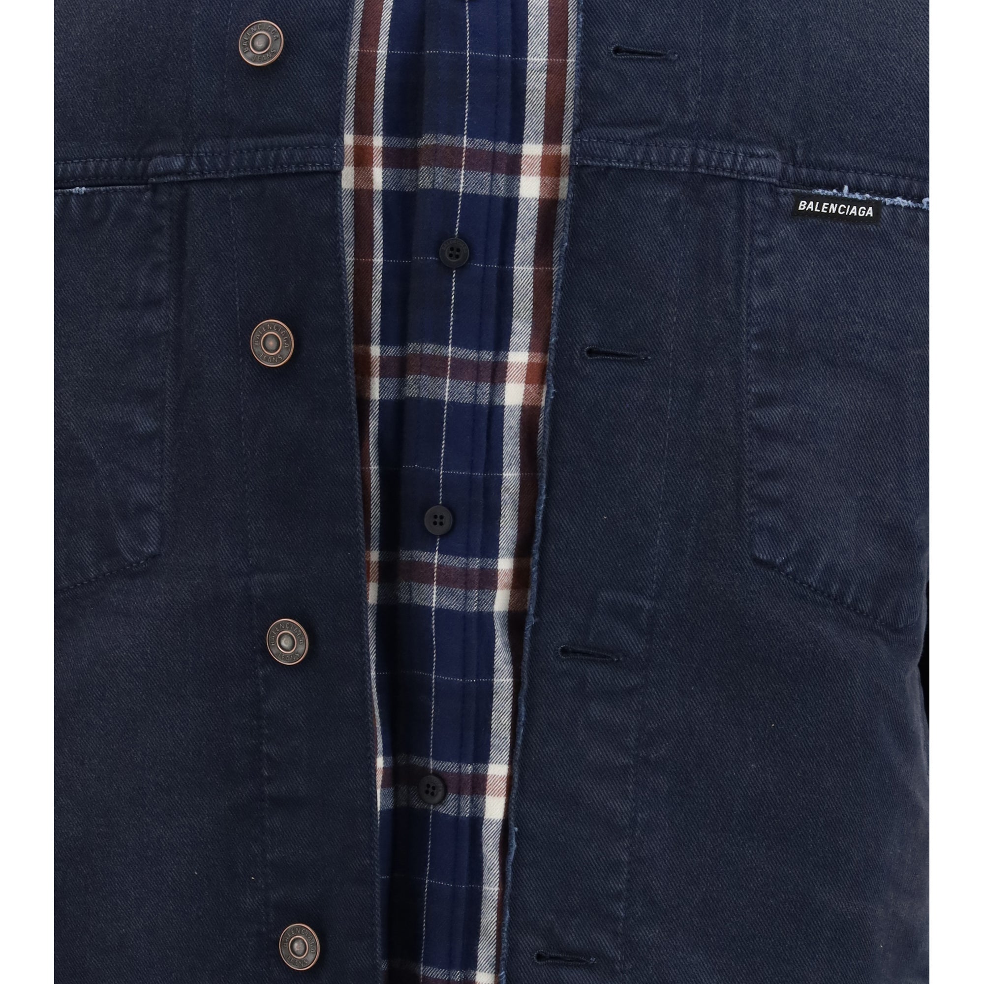 Patched Shirt Jacket