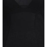 Sweater long-sleeve with V-open neckline