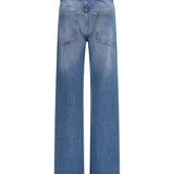 Straight-leg Jeans in denim