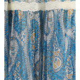Silk crepon maxi Skirt