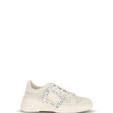 VIV SKATE STRASS BUCKLE MESH