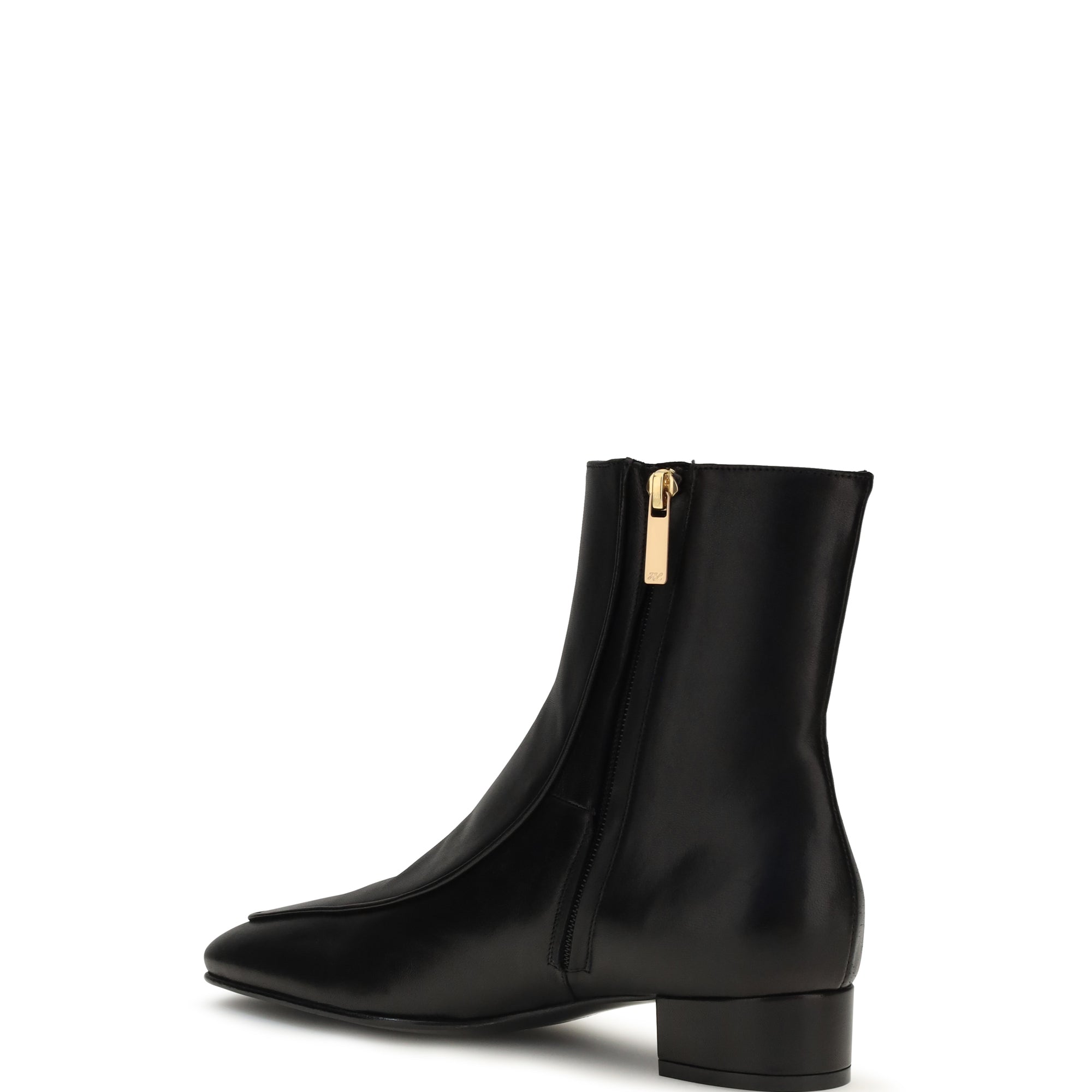 Shadow Ban leather Ankle Boots